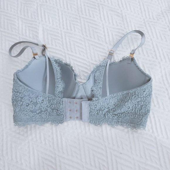 Aerie Real Power Balconette Lace Bra- 32C- New without tags - Picture 3 of 11